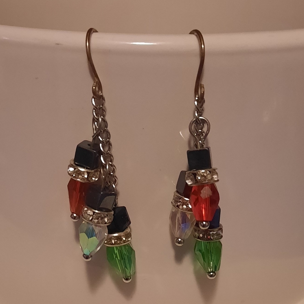 Christmas Lights Earrings